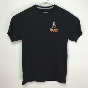 Fox Racing men’s short sleeve skull graphic tee shirt large